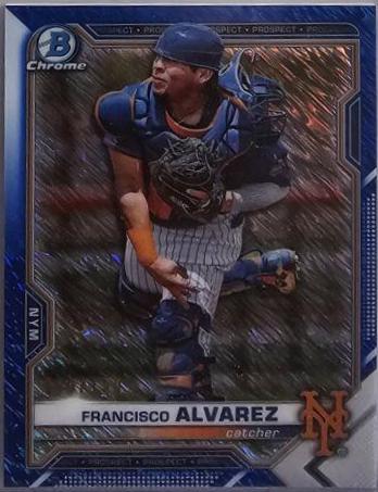 Francisco Alvarez [Blue Shimmer Refractor] #BCP-53