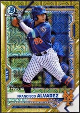 Francisco Alvarez [Gold Refractor Mega Box Mojo] #BCP-53