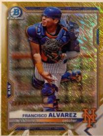 Francisco Alvarez [Gold Shimmer Refractor] #BCP-53