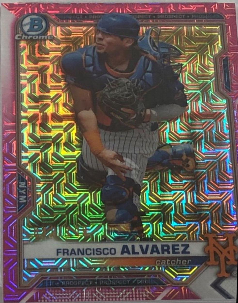Francisco Alvarez [Pink Refractor Mega Box Mojo] #BCP-53
