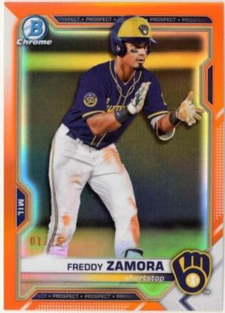 Freddy Zamora [Orange Refractor] #BCP-2