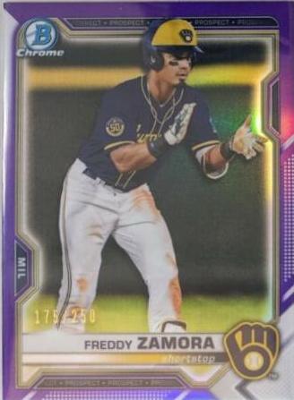 Freddy Zamora [Purple Refractor] #BCP-2