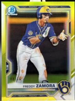 Freddy Zamora [Yellow Refractor] #BCP-2
