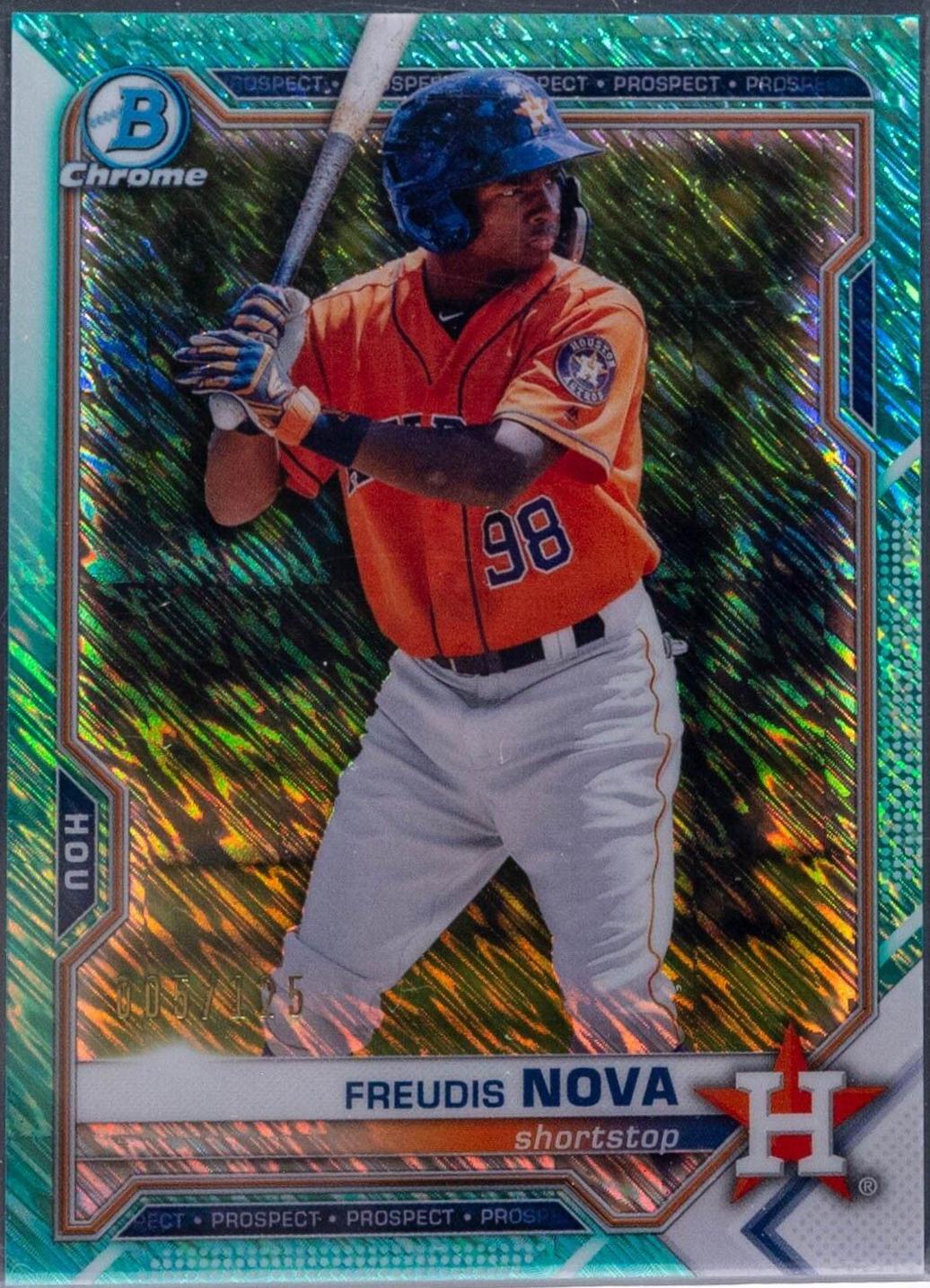 Freudis Nova [Aqua Shimmer Refractor] #BCP-56