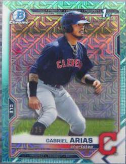 Gabriel Arias [Aqua Refractor Mega Box Mojo] #BCP-89
