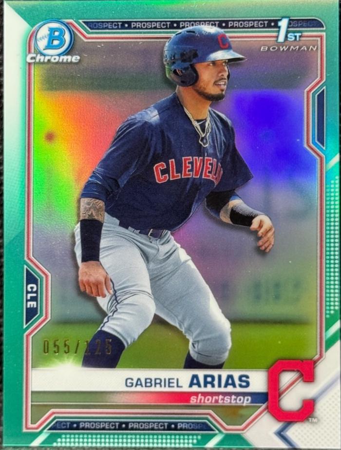 Gabriel Arias [Aqua Refractor] #BCP-89