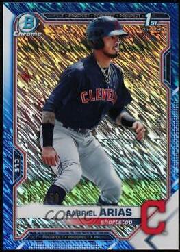 Gabriel Arias [Blue Shimmer Refractor] #BCP-89