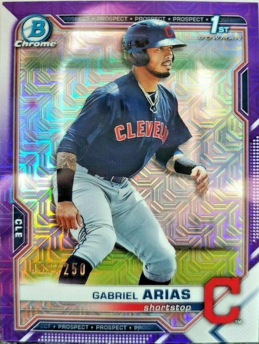 Gabriel Arias [Purple Refractor Mega Box Mojo] #BCP-89