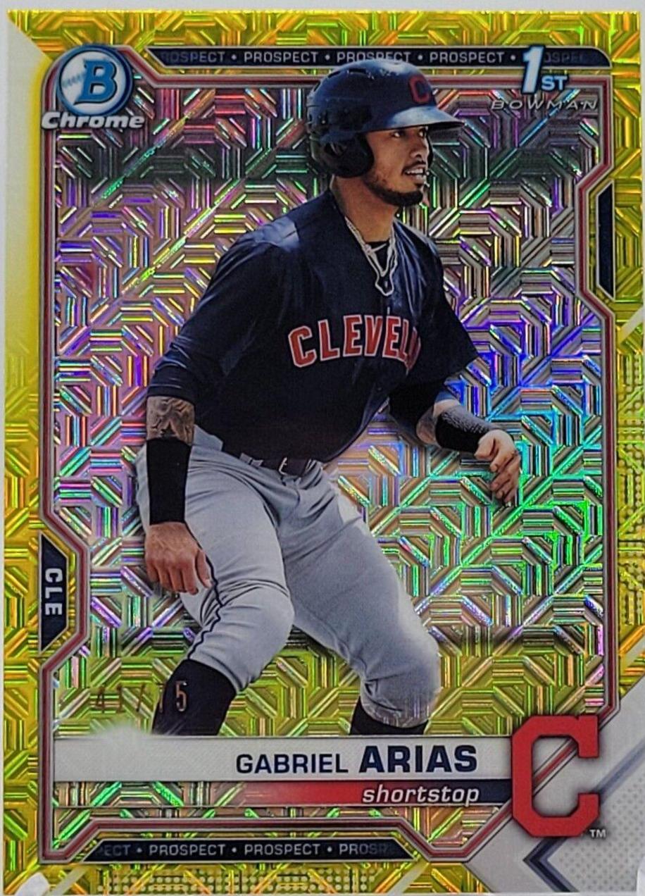 Gabriel Arias [Yellow Refractor Mega Box Mojo] #BCP-89