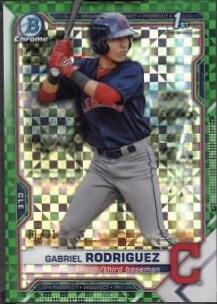 Gabriel Rodriguez [X Green Xfractor] #BCP-180