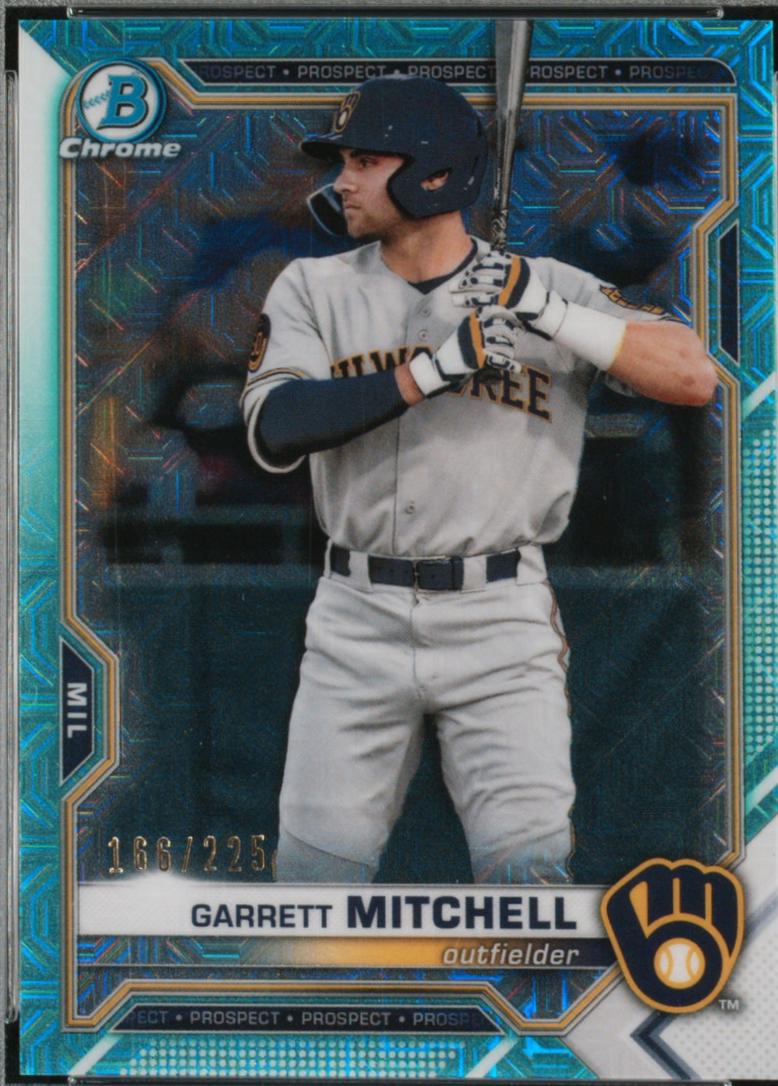 Garrett Mitchell [Aqua Refractor Mega Box Mojo] #BCP-129