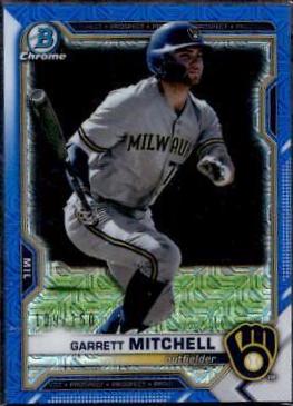 Garrett Mitchell [Blue Refractor Mega Box Mojo] #BCP-129