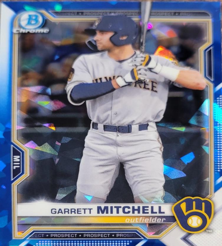 Garrett Mitchell [Blue Refractor] #BCP-129