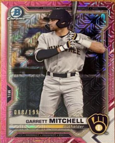 Garrett Mitchell [Fuchsia Refractor] #BCP-129