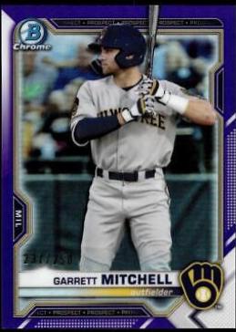 Garrett Mitchell [Purple Refractor] #BCP-129
