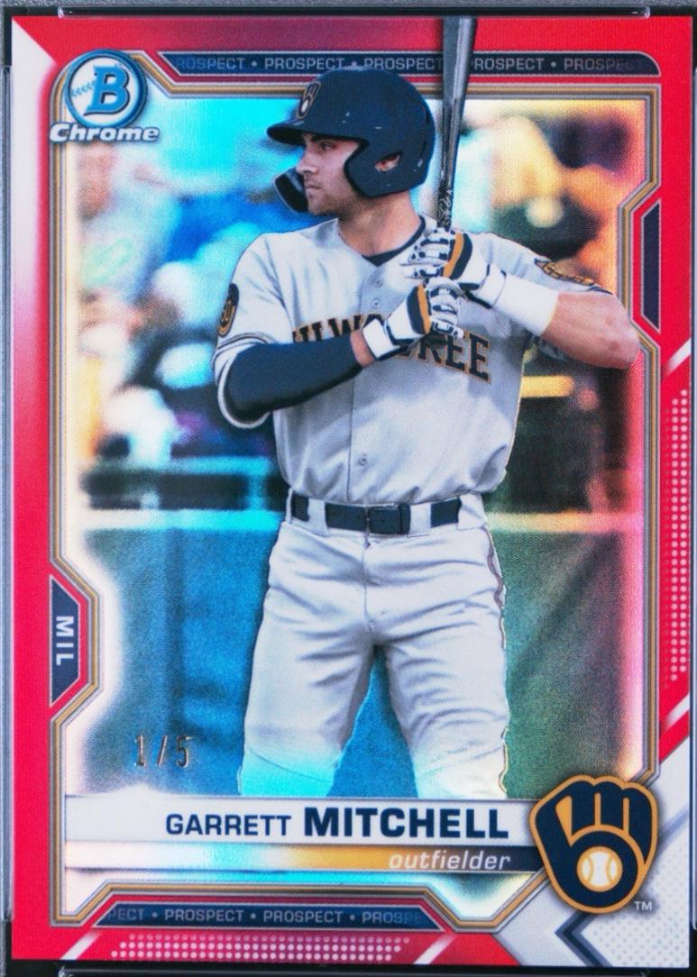 Garrett Mitchell [Red Refractor] #BCP-129