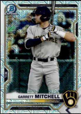 Garrett Mitchell [Yellow Refractor Mega Box Mojo] #BCP-129