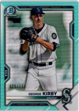 George Kirby [Aqua Refractor] #BCP-117