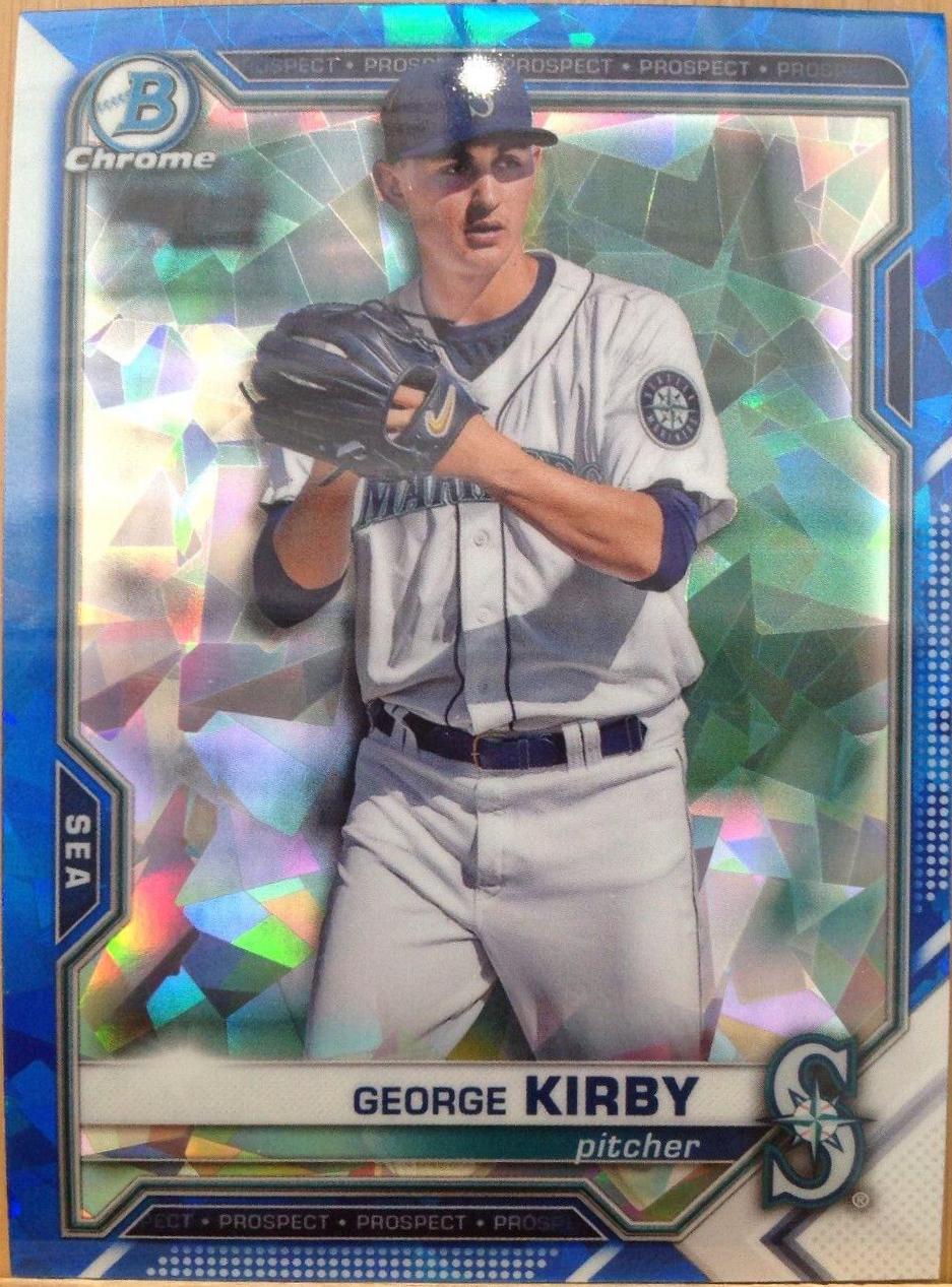 George Kirby [Blue Refractor] #BCP-117