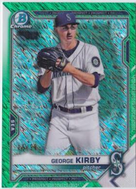 George Kirby [Green Refractor] #BCP-117