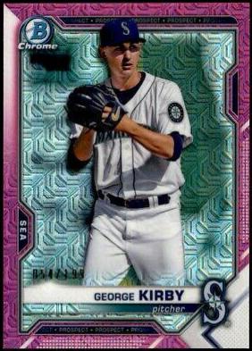 George Kirby [Pink Refractor Mega Box Mojo] #BCP-117