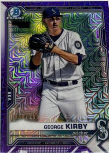 George Kirby [Purple Refractor Mega Box Mojo] #BCP-117