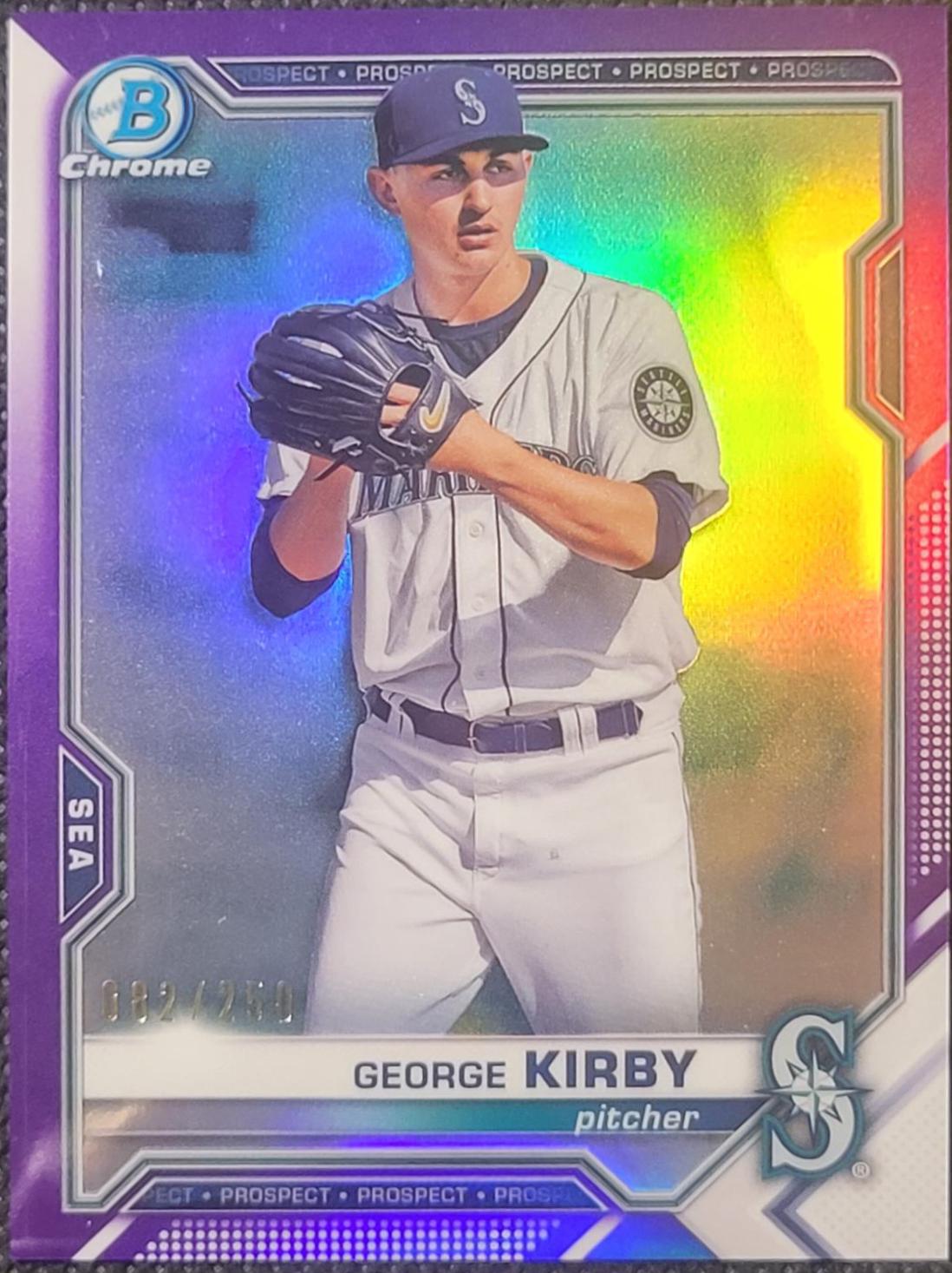 George Kirby [Purple Refractor] #BCP-117