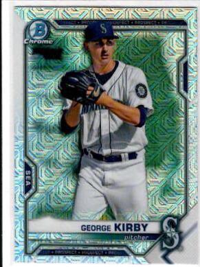George Kirby [Yellow Refractor Mega Box Mojo] #BCP-117