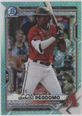 Geraldo Perdomo [Aqua Refractor Mega Box Mojo] #BCP-109
