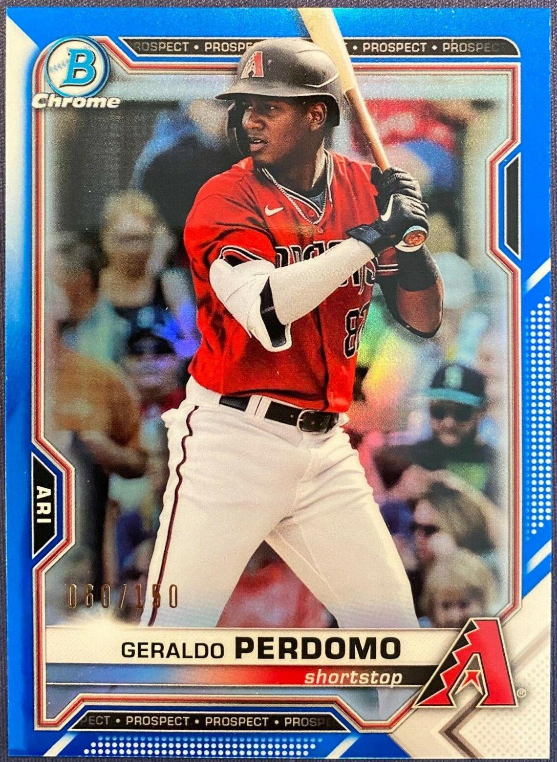 Geraldo Perdomo [Blue Refractor] #BCP-109