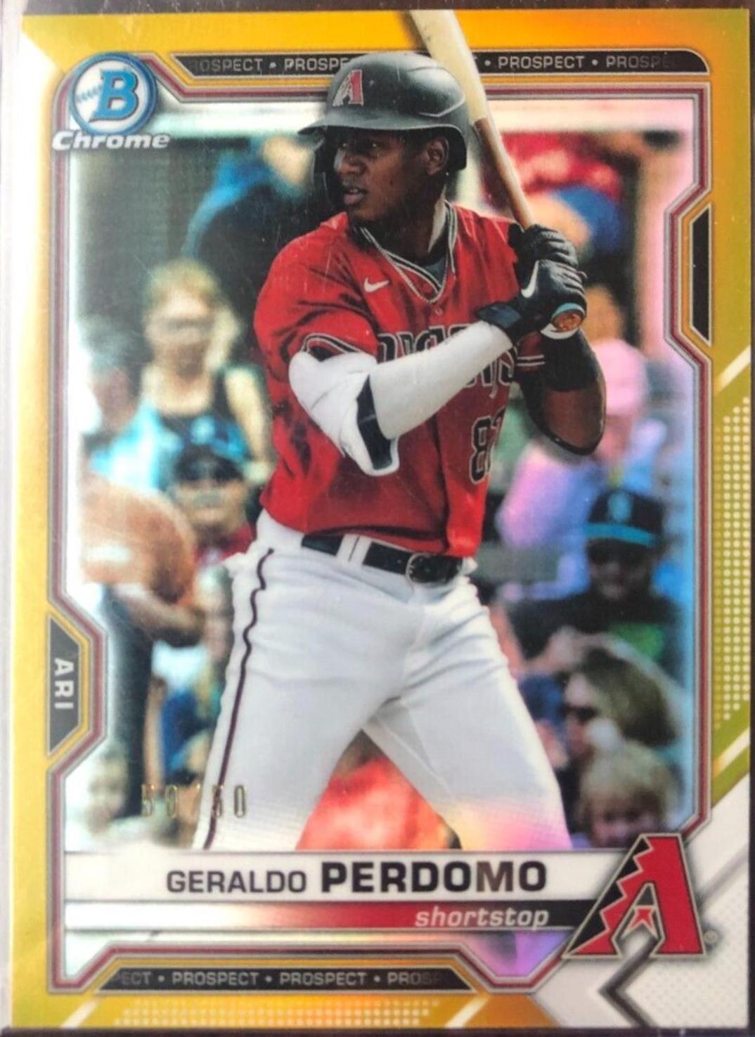 Geraldo Perdomo [Gold Refractor] #BCP-109