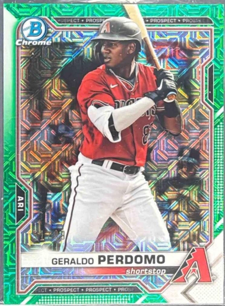 Geraldo Perdomo [Green Refractor Mega Box Mojo] #BCP-109