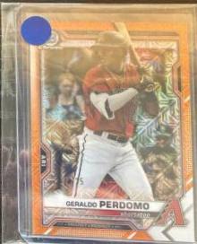 Geraldo Perdomo [Orange Refractor Mega Box Mojo] #BCP-109