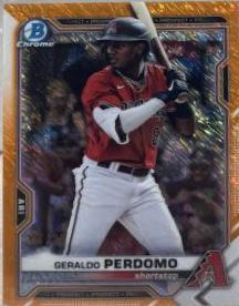 Geraldo Perdomo [Orange Shimmer Refractor] #BCP-109