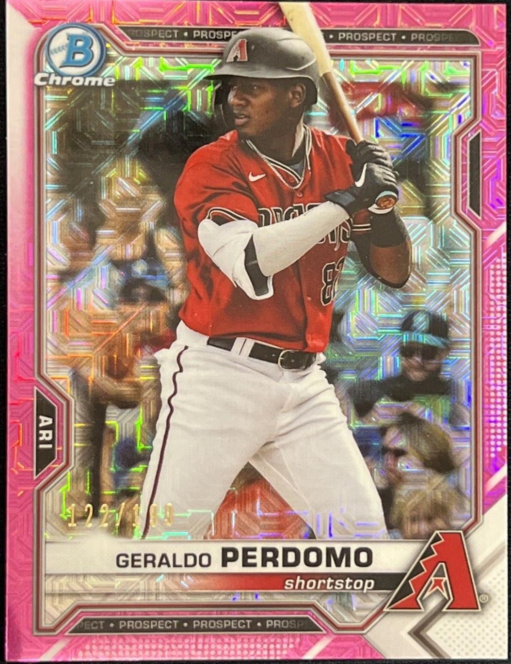 Geraldo Perdomo [Pink Refractor Mega Box Mojo] #BCP-109