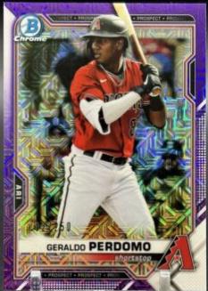 Geraldo Perdomo [Purple Refractor Mega Box Mojo] #BCP-109