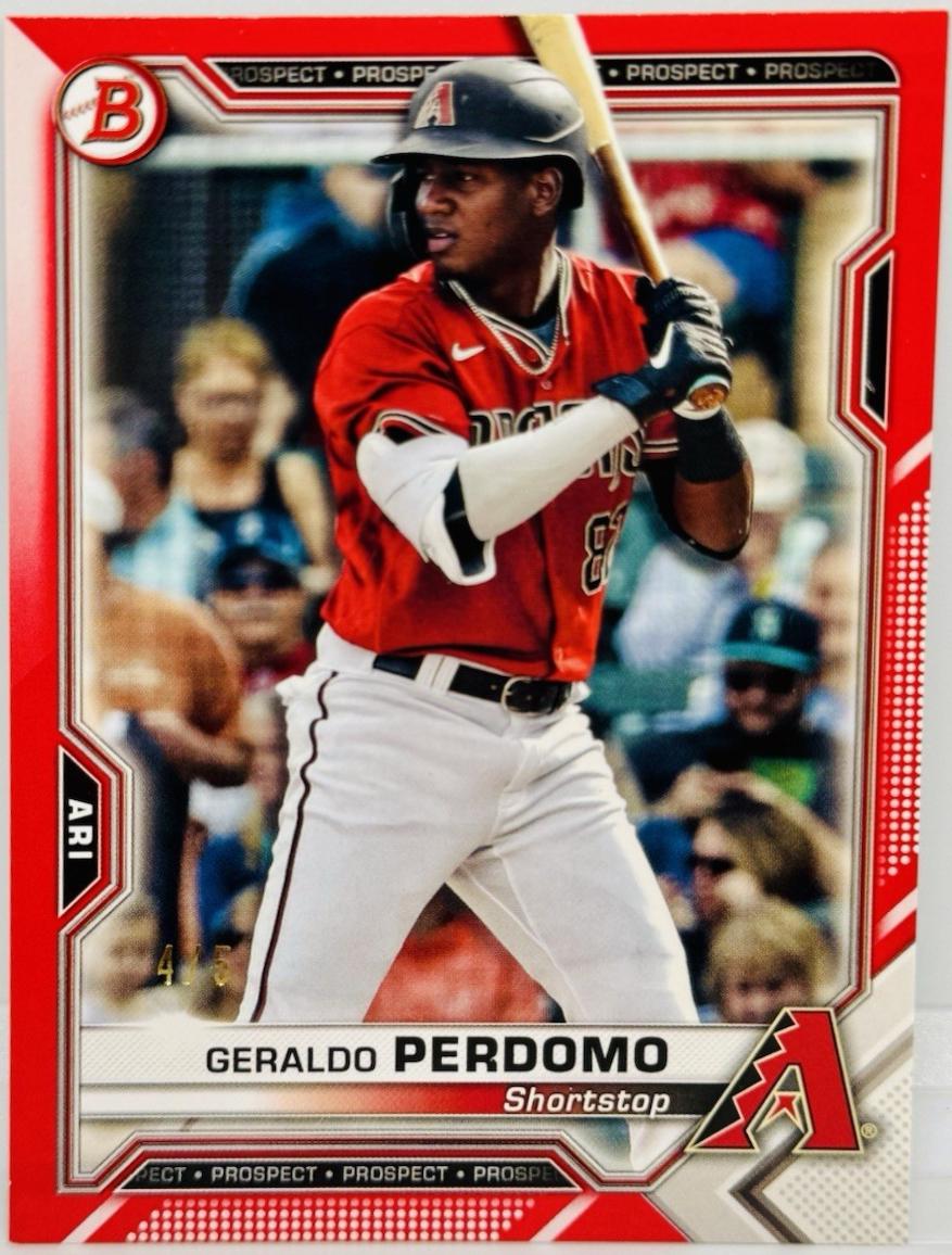 Geraldo Perdomo [Red Refractor] #BCP-109
