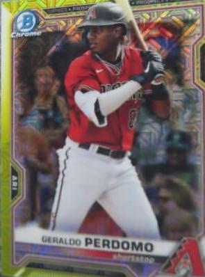Geraldo Perdomo [Yellow Refractor Mega Box Mojo] #BCP-109