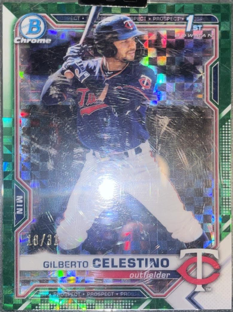 Gilberto Celestino [X Green Xfractor] #BCP-232