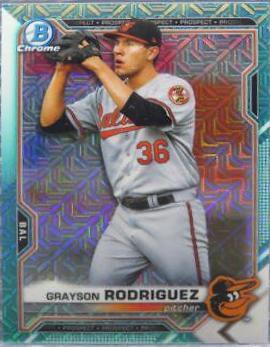 Grayson Rodriguez [Aqua Refractor Mega Box Mojo] #BCP-118