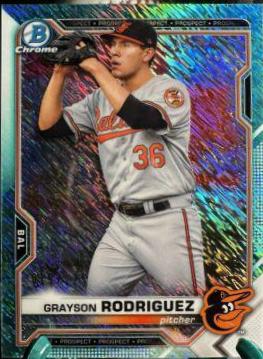 Grayson Rodriguez [Aqua Shimmer Refractor] #BCP-118