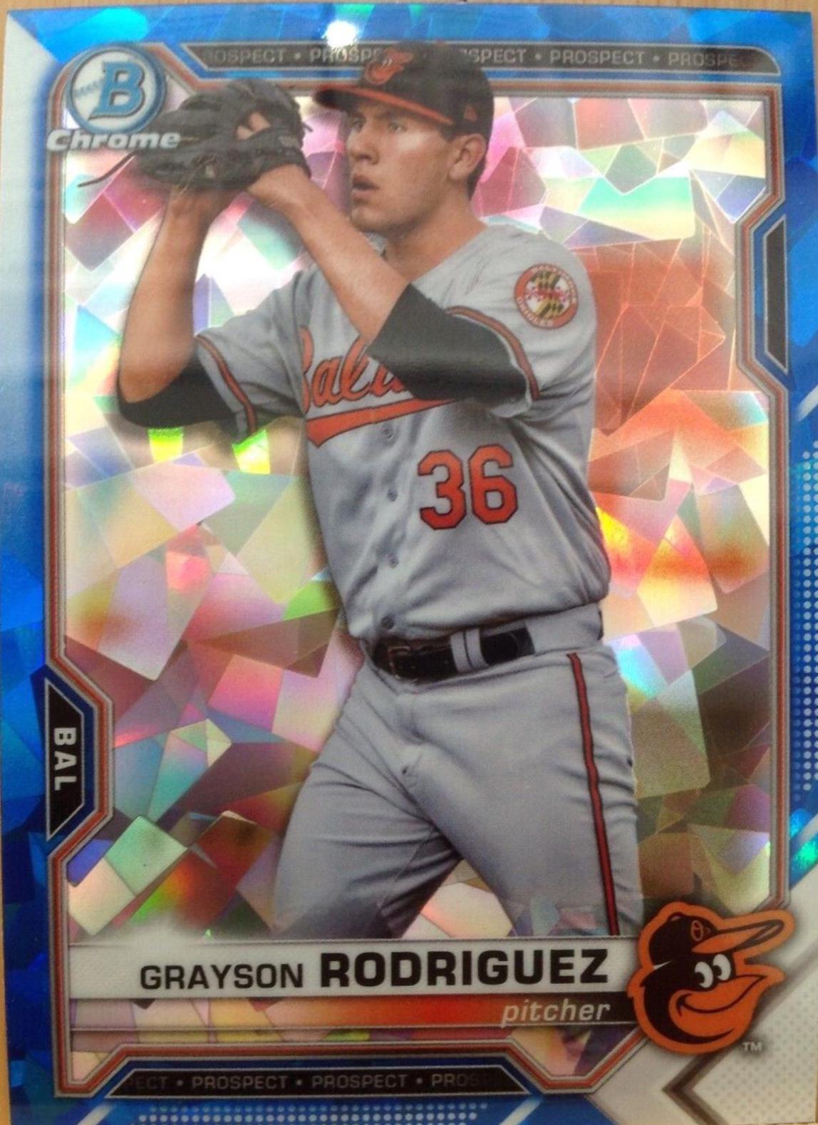 Grayson Rodriguez [Blue Refractor] #BCP-118