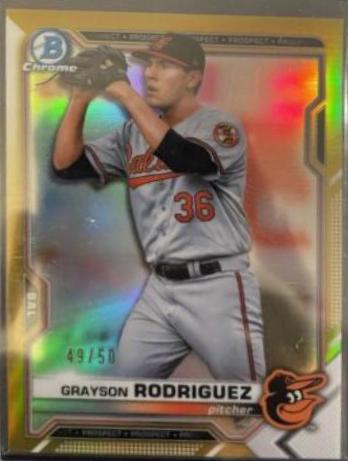 Grayson Rodriguez [Gold Refractor] #BCP-118