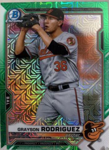 Grayson Rodriguez [Green Refractor Mega Box Mojo] #BCP-118