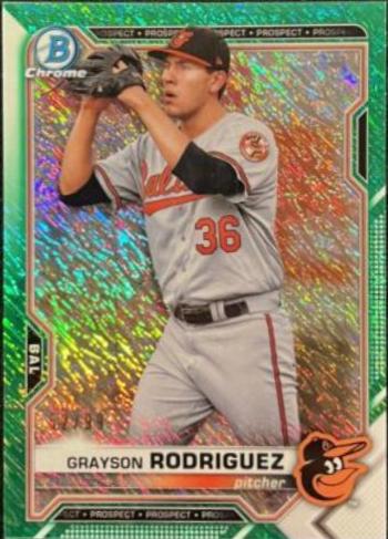 Grayson Rodriguez [Green Refractor] #BCP-118