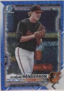 Gunnar Henderson [Blue Shimmer Refractor] #BCP-49