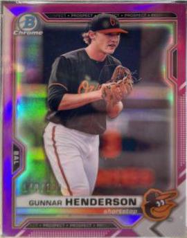 Gunnar Henderson [Fuchsia Refractor] #BCP-49