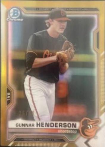 Gunnar Henderson [Gold Refractor] #BCP-49