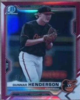 Gunnar Henderson [Red Refractor] #BCP-49