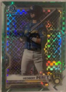 Hedbert Perez [X Green Xfractor] #BCP-203